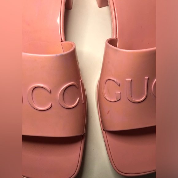 Gucci Wild Rose Pink Women's Slide Sandals size 39 US9 - Picture 4 of 17